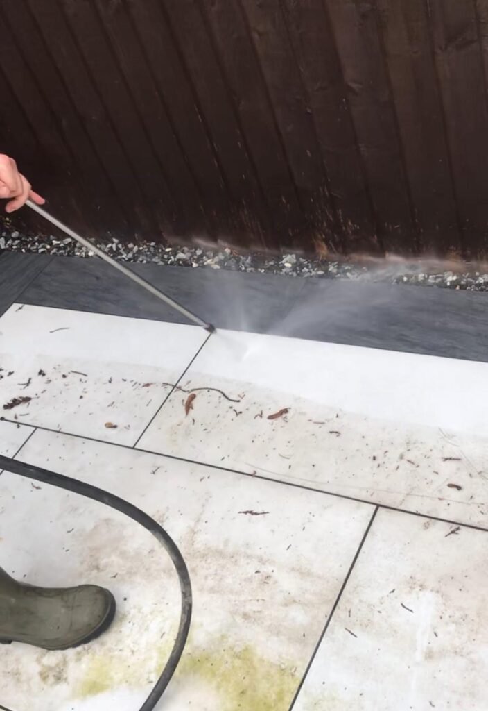 Pressure Washing Driveway