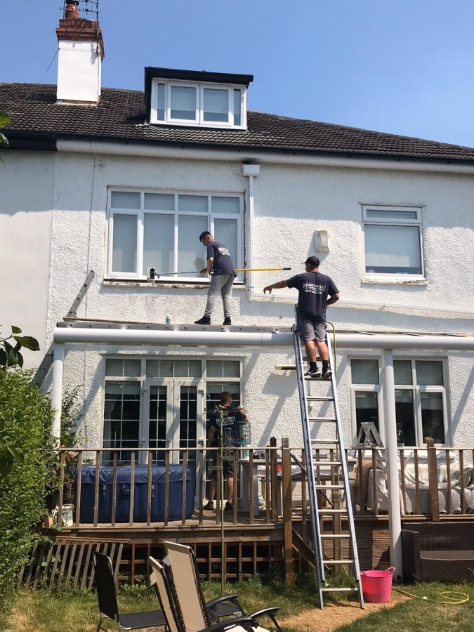 UPVC cleaning - professional window cleaning